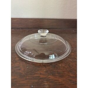 Vintage PYREX Glass V 1.5C Clear Replacement Lid For 1.5 Qt Casserole Dish 623